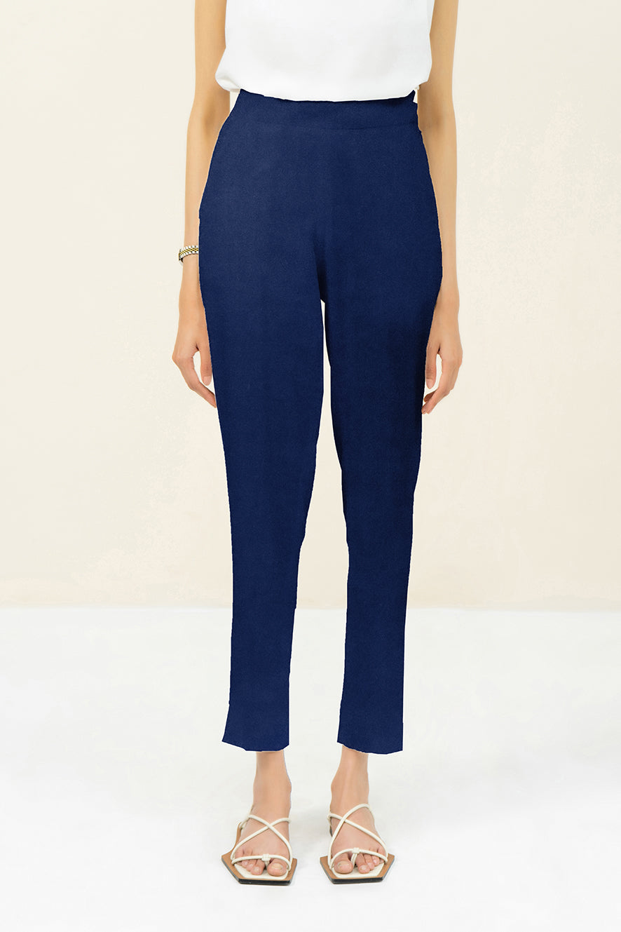 Tapered Pants- Navy