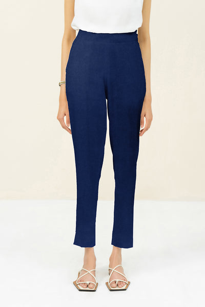 Tapered Pants- Navy