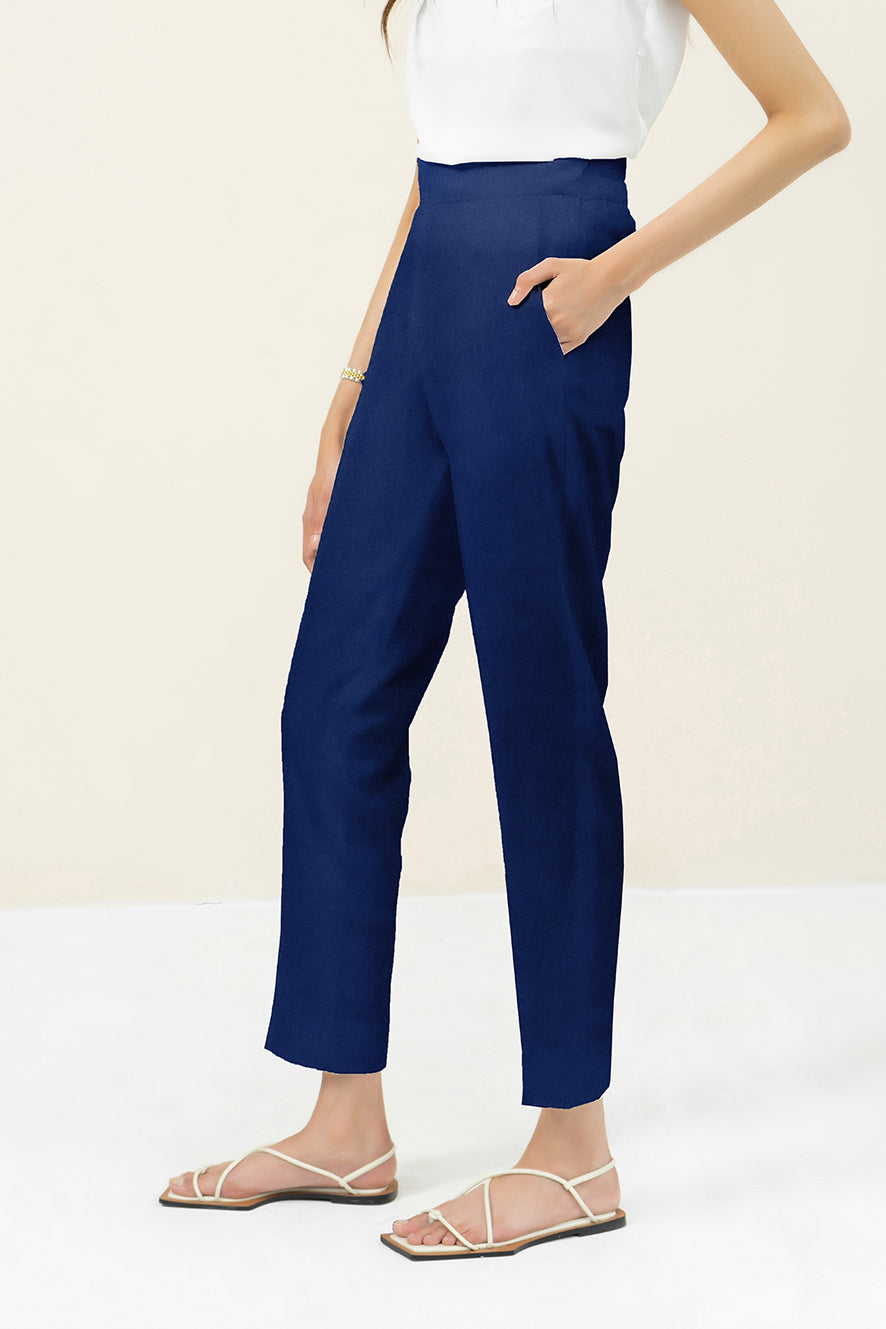 Tapered Pants- Navy