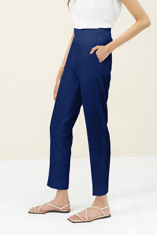 Tapered Pants- Navy