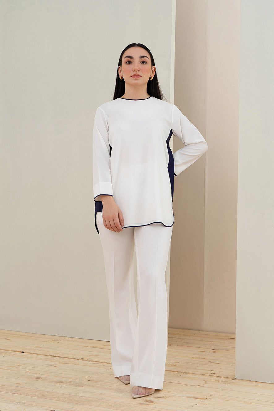 Navy-Panel Top