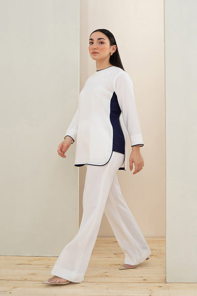 Navy-Panel Top