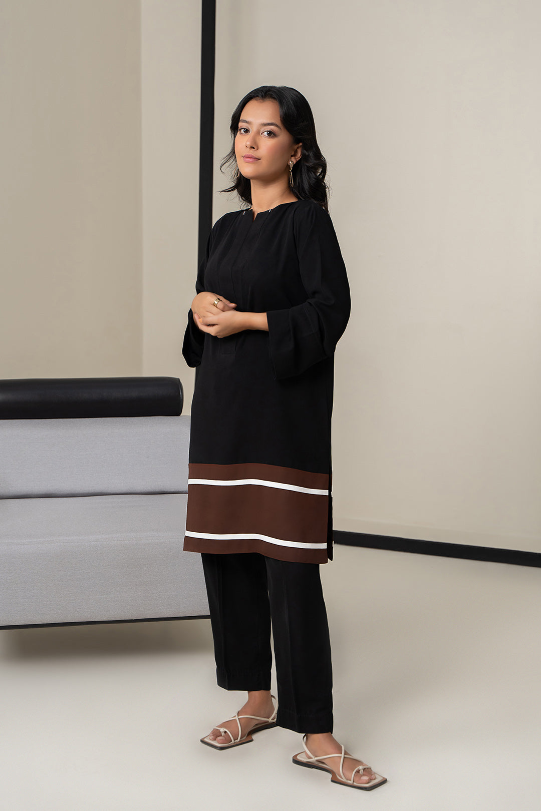 Color Block Tunic