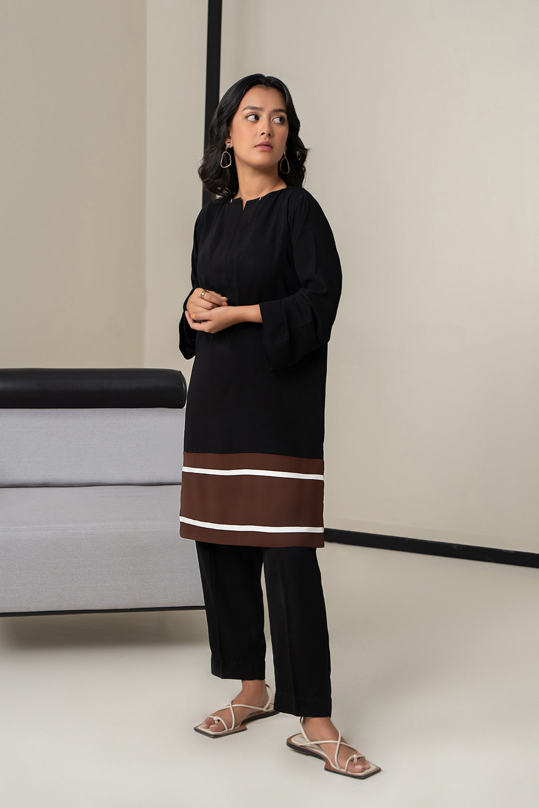 Color Block Tunic